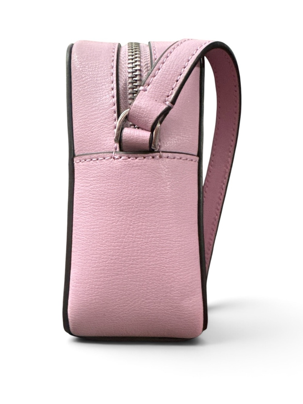 kate spade New York Harper Bright carnation Leather Crossbody NWOT slvr hardware - Picture 3 of 6